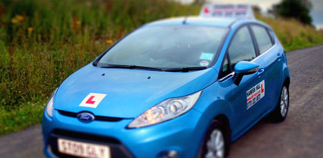 New Fiesta used for driving lessons